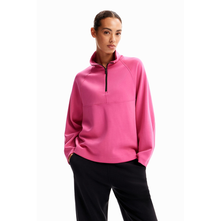 Ajouter au panier Desigual Oversize Sport Sweatshirt "Blackberry Rose" Desigual Oversize Sport Sweatshirt "Blackberry Rose"