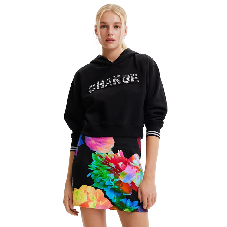 Ajouter au panier Desigual Sweatshirt Crop Top Change Desigual Sweatshirt Crop Top Change