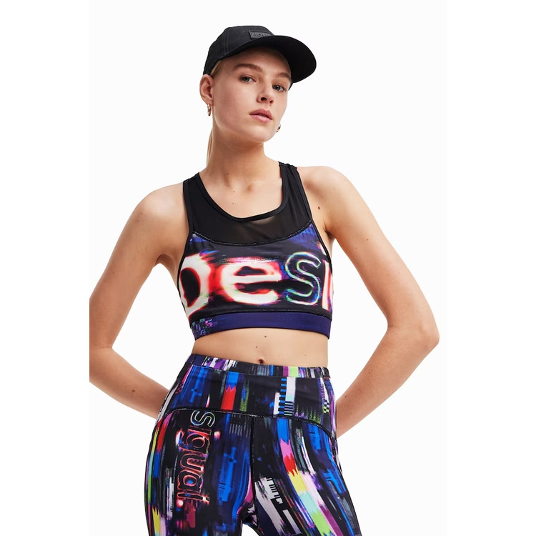 Ajouter au panier Desigual Top sport logo "Multicolor" Desigual Top sport logo "Multicolor"