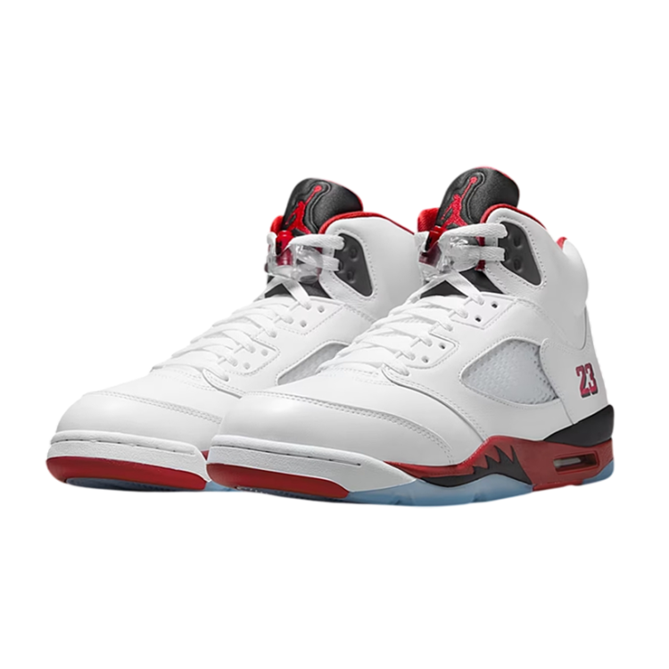 Jordan 5 Retro "Fire Red Black Tongue"