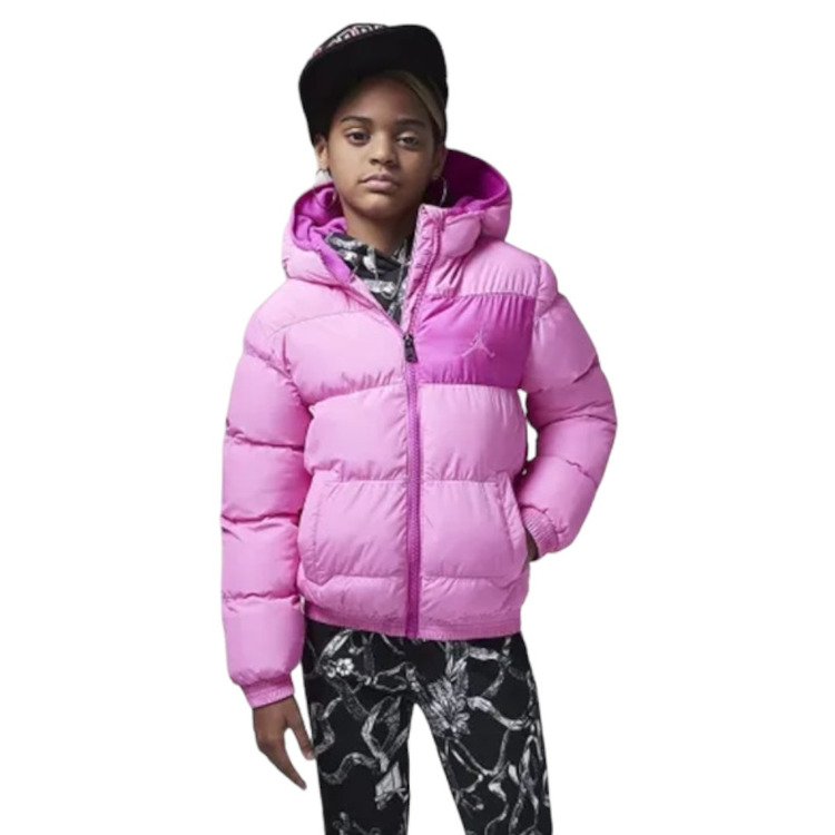 Ajouter au panier Jordan Girls JDB Essentail Midweight Puffer Jacket "PlayFul Pink Jordan Girls JDB Essentail Midweight Puffer Jacket "PlayFul Pink