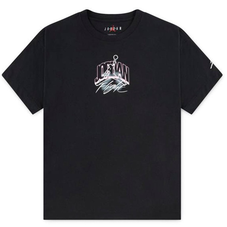 Jordan Girls MJ Back Stretch SS Tee "Black"