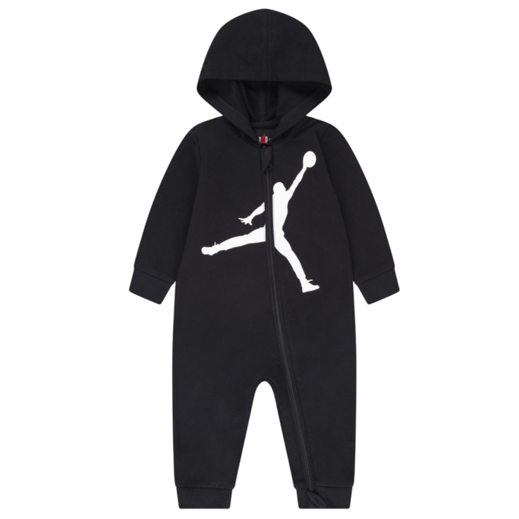 Jordan Infants Air Jumpman Hooded Coverall "Black"
