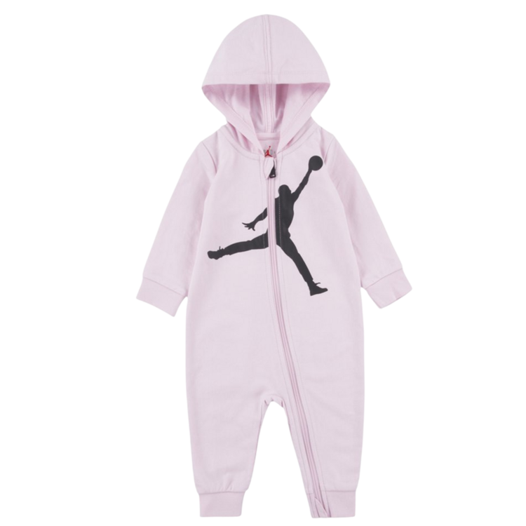 Jordan Infants Air Jumpman Hooded Coverall "Foam Pink"