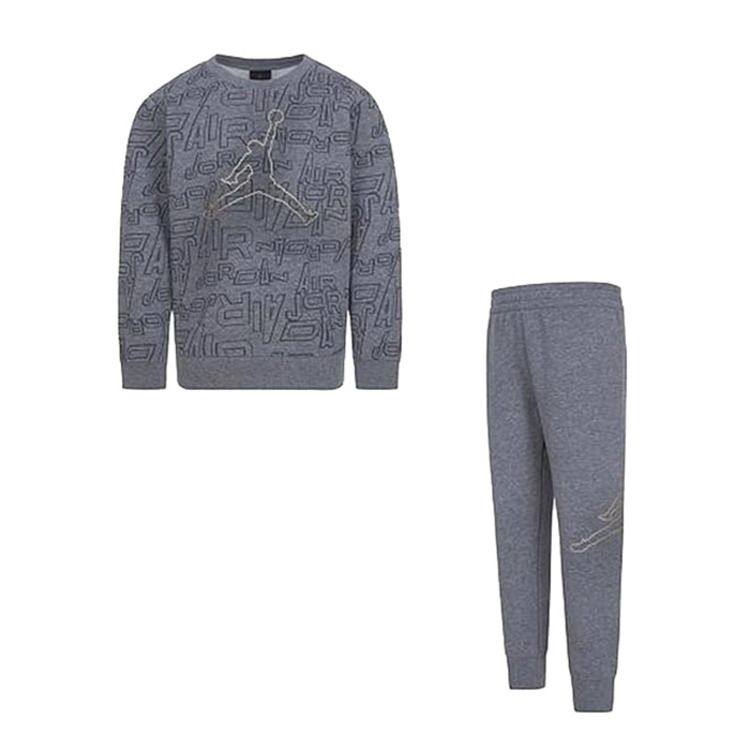 Ajouter au panier Jordan Infants Jumpman Take Flight Crew Neck And Joggers Set "Carbon" Jordan Infants Jumpman Take Flight Crew Neck And Joggers Set "Carbon"