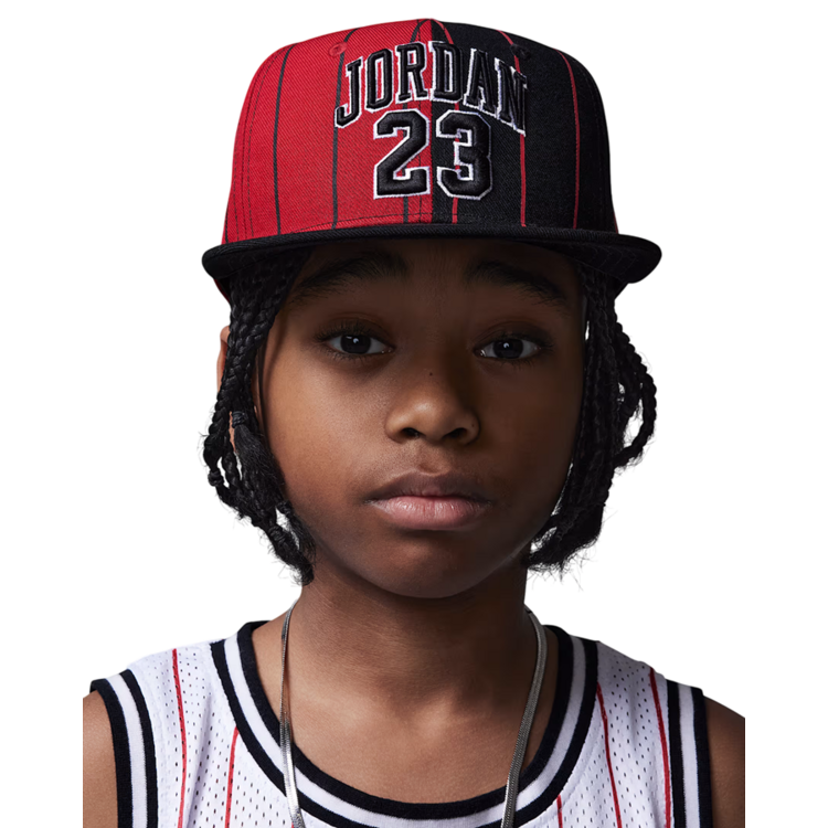 Jordan Kids JBD 23 Jersey Flatbrim Cap "Gym Red-Black"