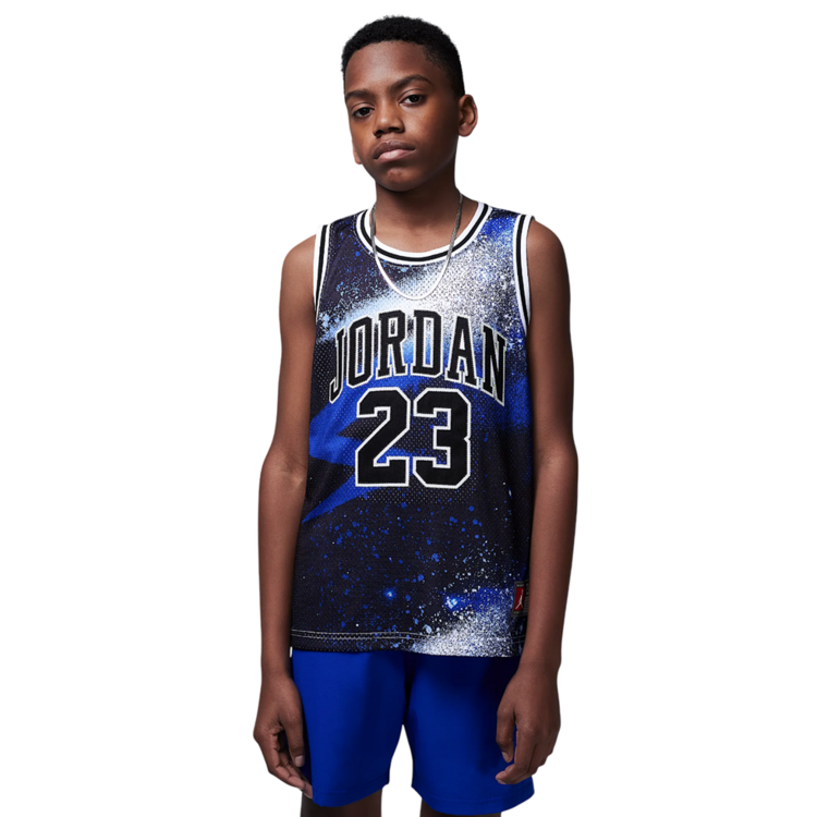 Jordan Kids JDB 23 AOP Jersey "Black-Hyper Royal"