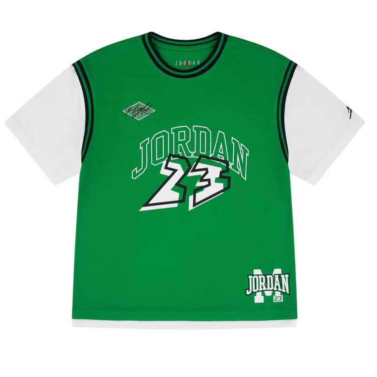 Jordan Kids JDB Dinasty Jersey T-shirt "Lucky Green"