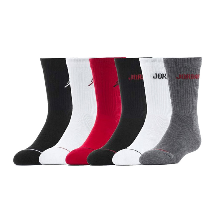 Ajouter au panier Jordan Kids JHB Legend Crew 6 PPack Socks "Multicolor" Jordan Kids JHB Legend Crew 6 PPack Socks "Multicolor"