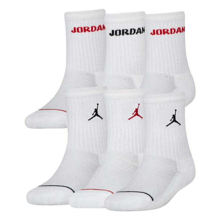 Ajouter au panier Jordan Kids JHB Legend Crew 6 PPack Socks "White" Jordan Kids JHB Legend Crew 6 PPack Socks "White"