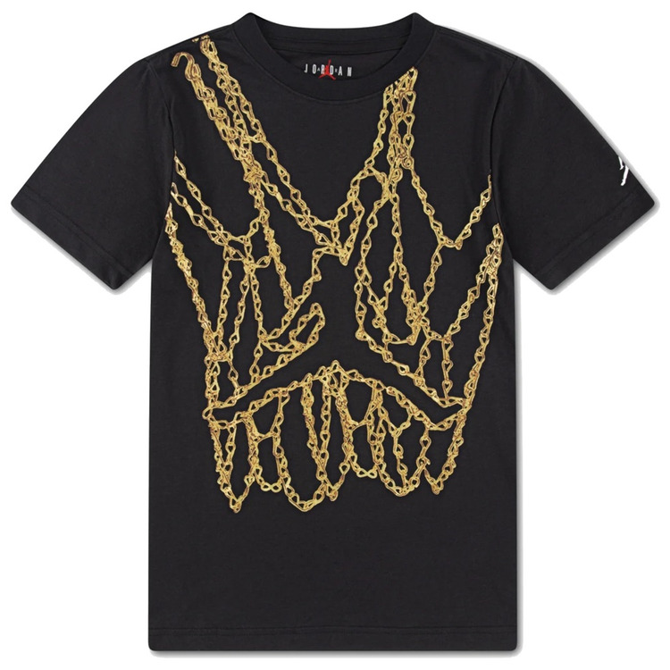 Jordan Kids Jumpman Chain T-Shirt "Black"