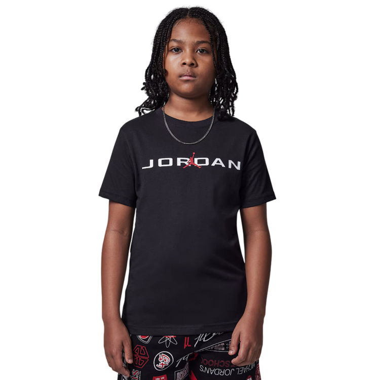 Jordan Kids MJ Air Strech SS Crew Tee "Black"