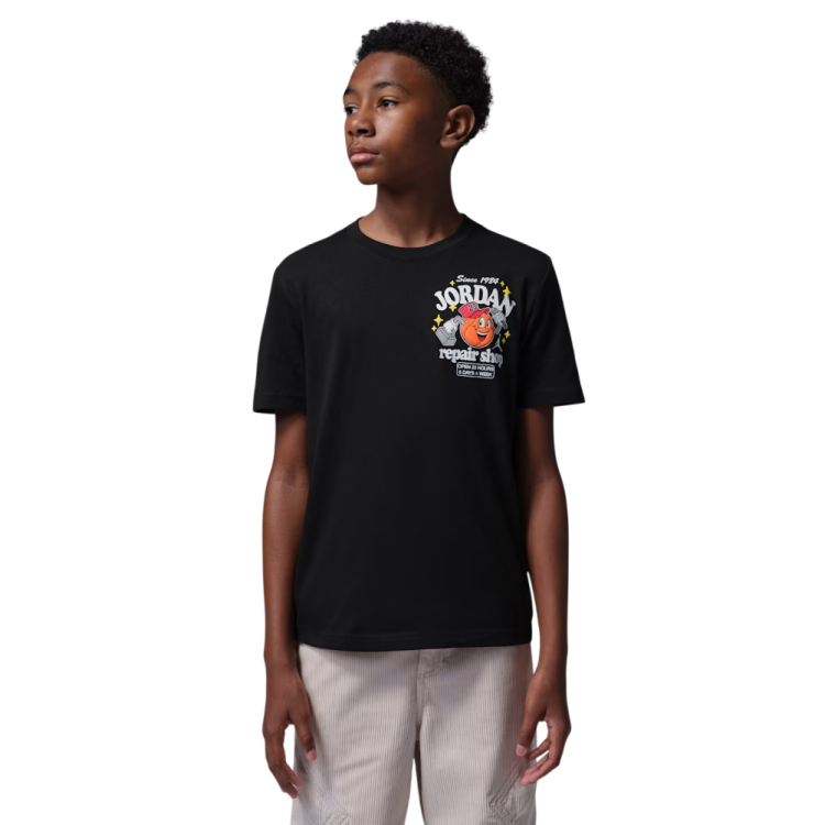 Jordan Kids MJ's Repair Shop T-shirt "Black"