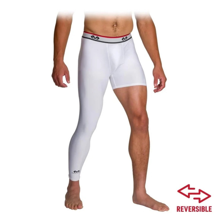 McDavid One Legged 3/4 Compression Tight "White"