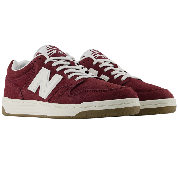 New Balance 480 Classic Unisexe "Burgundy-Sea Salt"