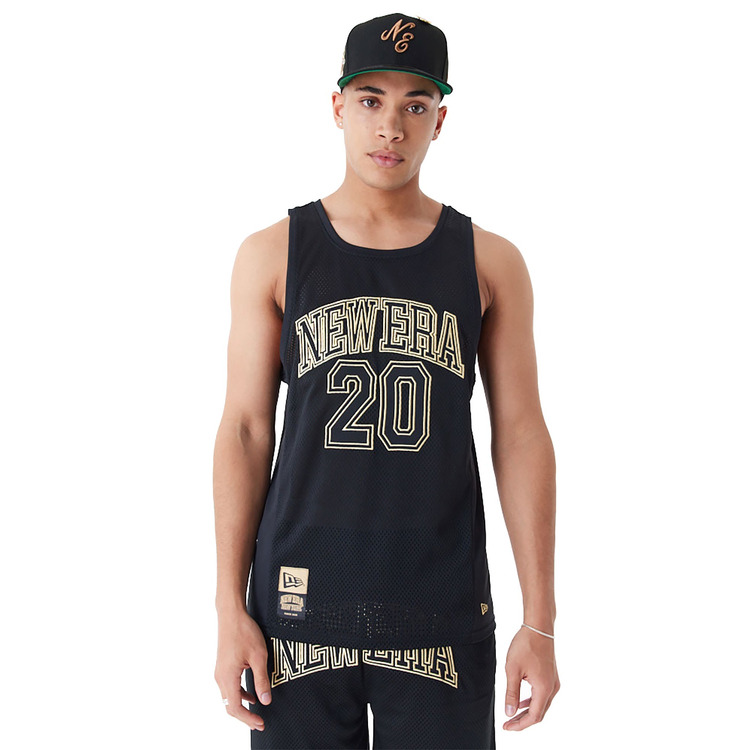Ajouter au panier New Era Arch Logo Mesh Tank Top "Black" New Era Arch Logo Mesh Tank Top "Black"