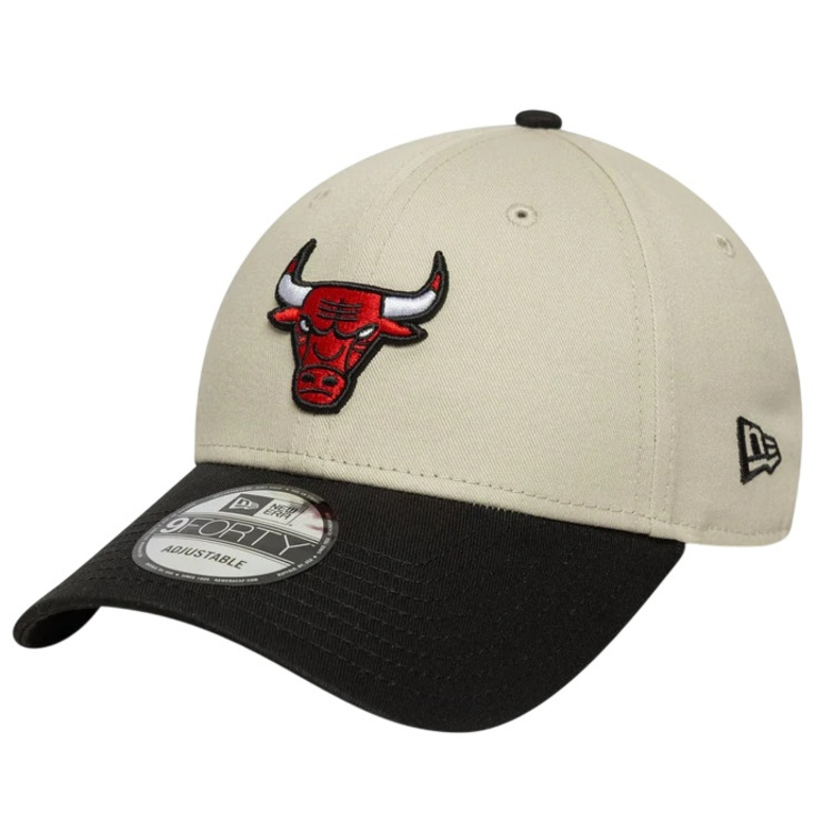 New Era Chicago Bulls NBA Colour Block 9FORTY "Cream"