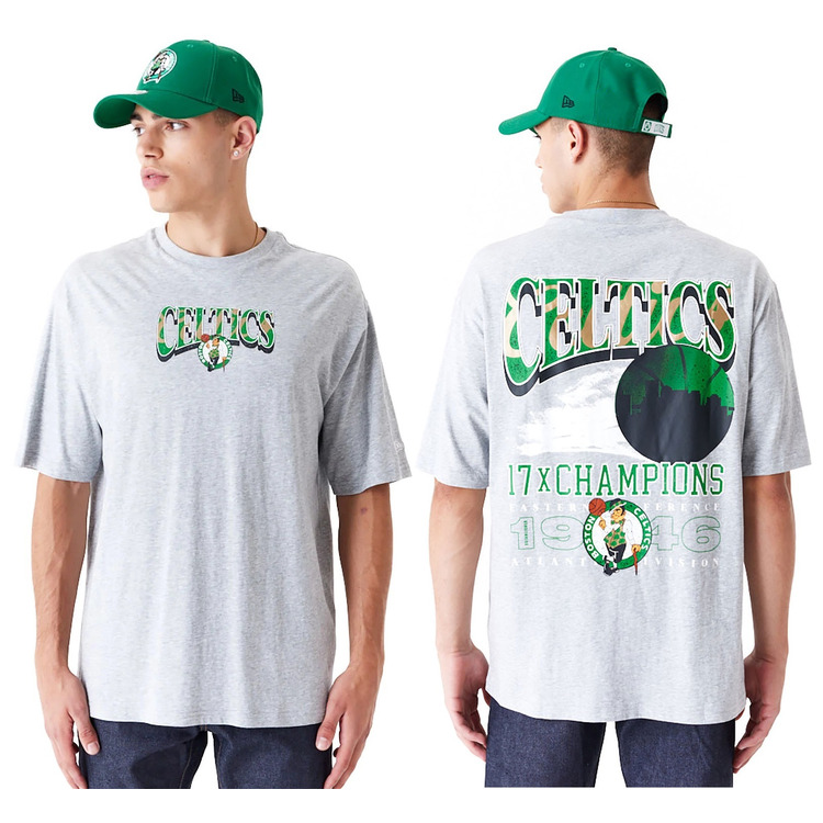 Ajouter au panier New Era NBA Boston Celtics Championship Oversized T-Shirt New Era NBA Boston Celtics Championship Oversized T-Shirt