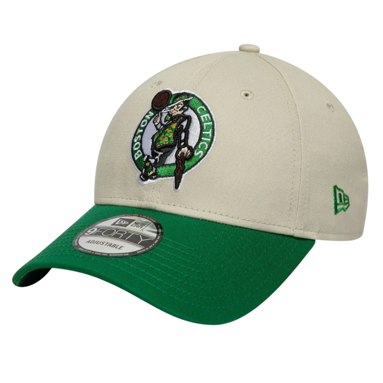 New Era NBA Boston Celtics Contrast Patch 9FORTY Adjustable Cap