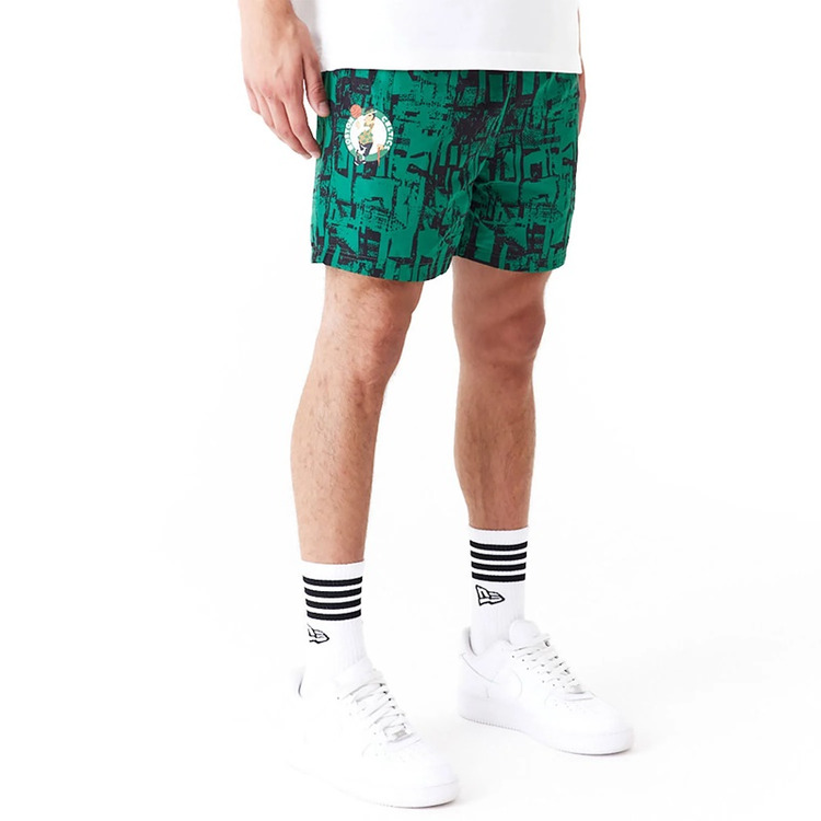 Ajouter au panier New Era NBA Boston Celtics Team All Over Print Shorts New Era NBA Boston Celtics Team All Over Print Shorts