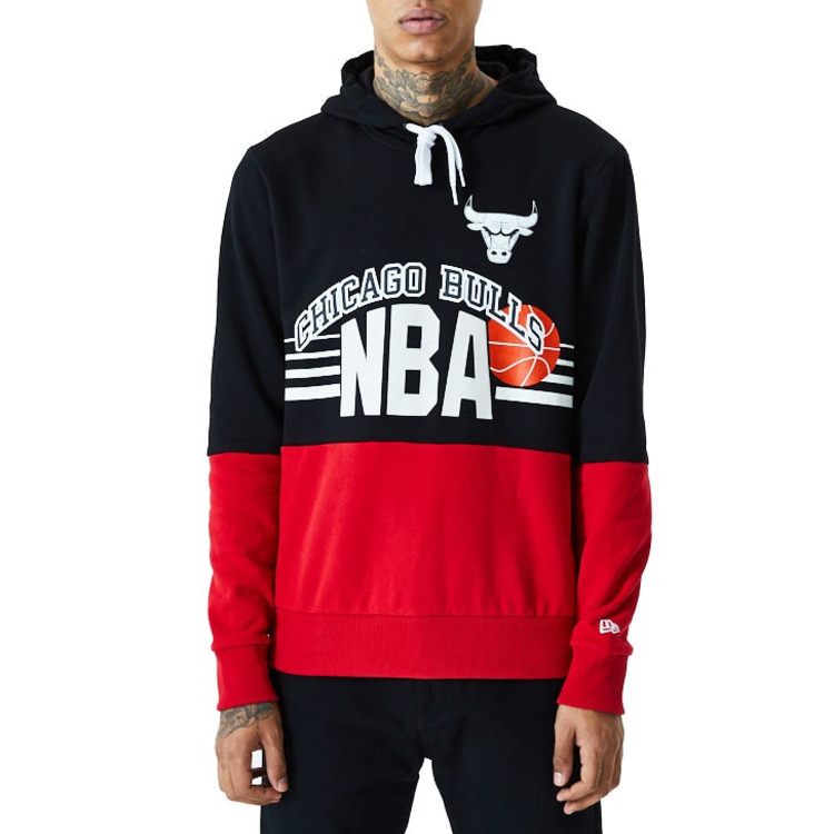 New Era NBA Chicago Bulls Throw Back Hoodie