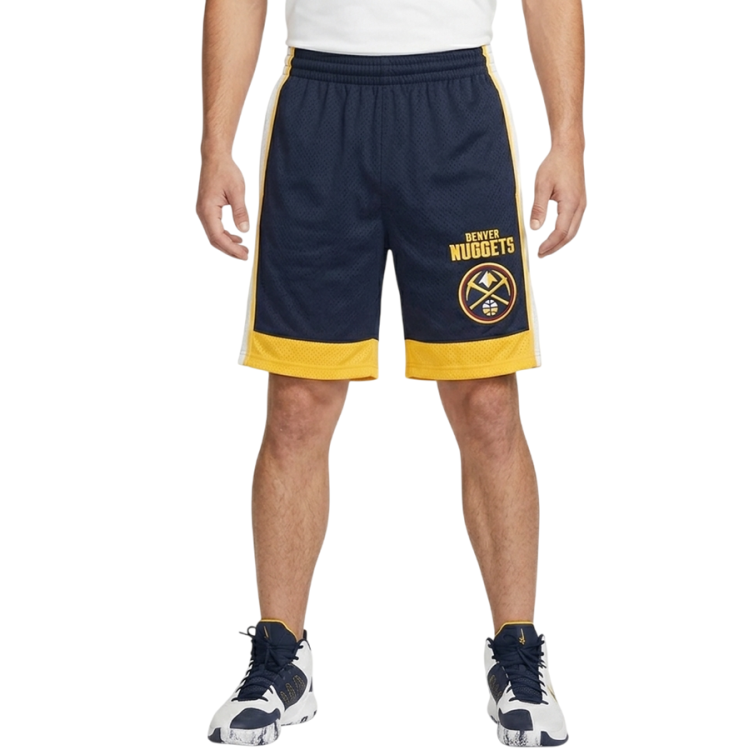 New Era NBA Denver Nuggets H2 Mesh Short "Peacoat Dark Blue"