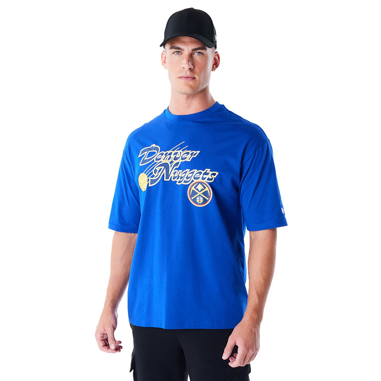 New Era NBA Denver Nuggets Script Oversized T-Shirt