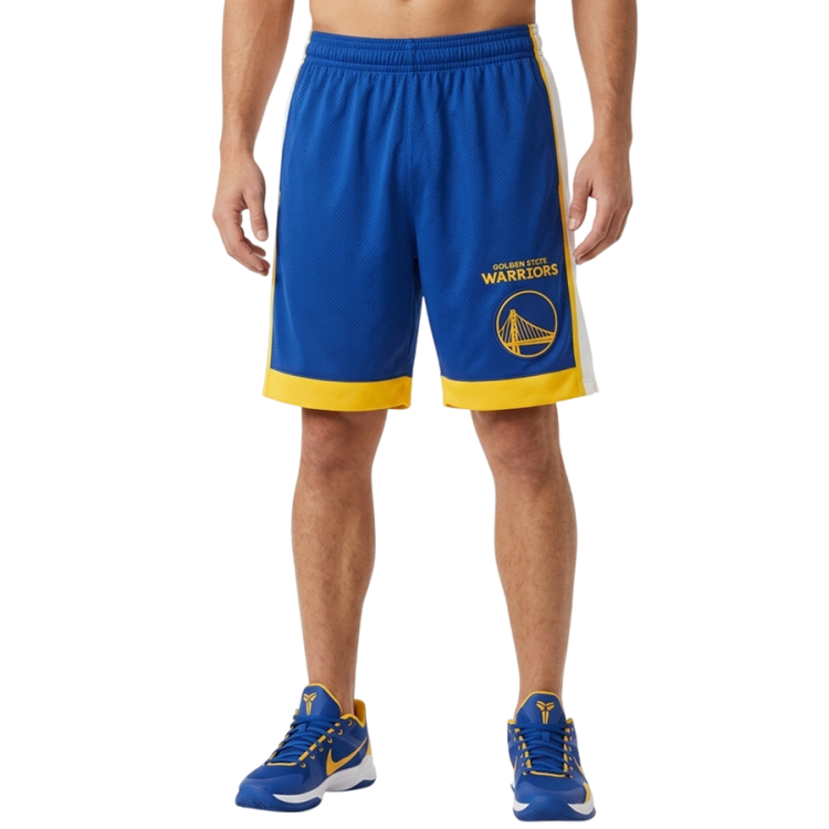 New Era NBA Golden State Warriors H2 Mesh Short "Blue"