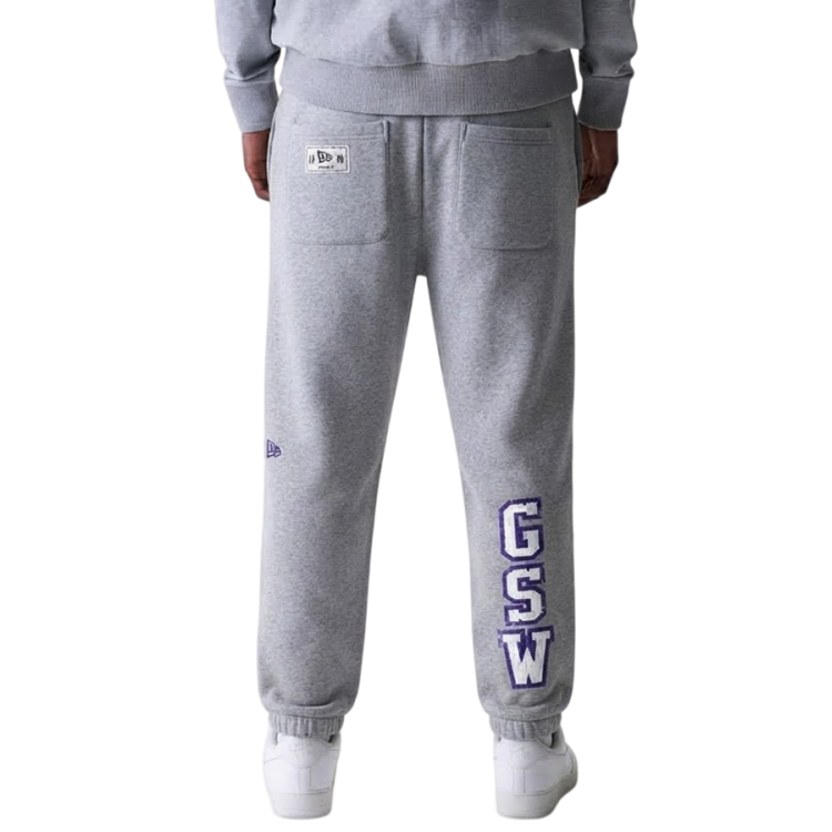 New Era NBA Golden State Warriors Varsity Sweatpant "Heather Gray"