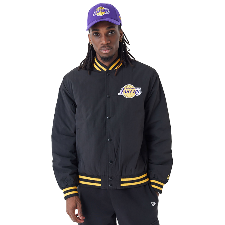 New Era NBA L.A Lakers Script Bomber Jacket