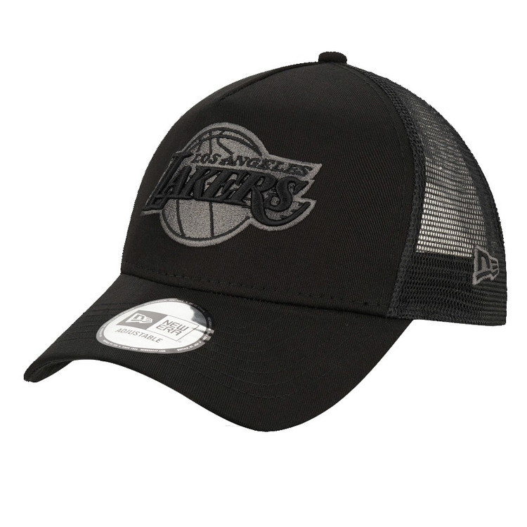 Ajouter au panier New Era NBA Los Angeles Lakers Black on Black 9FORTY A-Frame Trucker New Era NBA Los Angeles Lakers Black on Black 9FORTY A-Frame Trucker