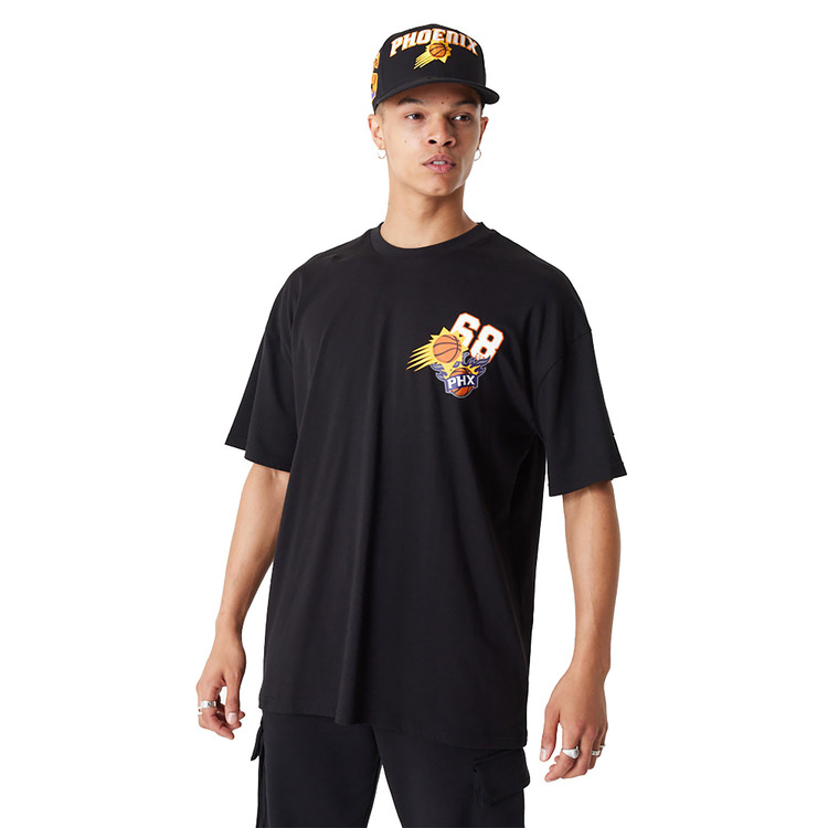 Ajouter au panier New Era NBA Phoenix Suns Arch Wordmark Oversized T-Shirt New Era NBA Phoenix Suns Arch Wordmark Oversized T-Shirt