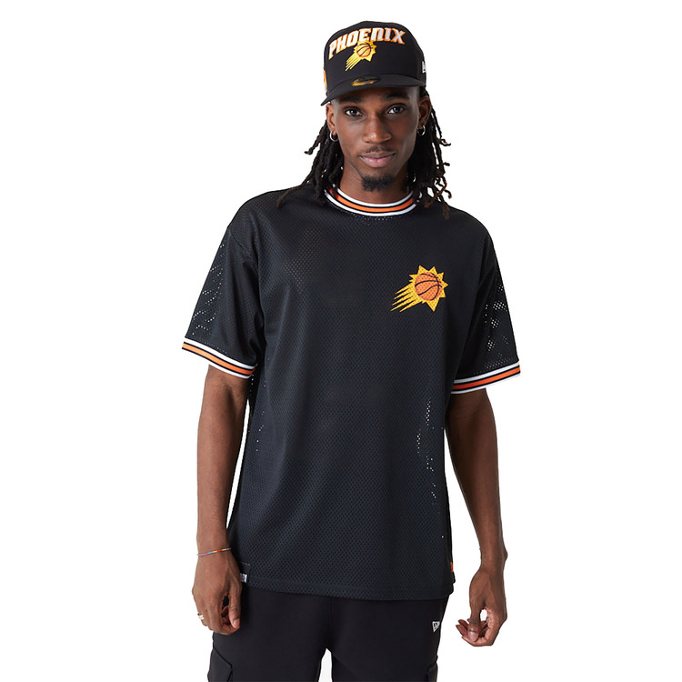 Ajouter au panier New Era NBA Phoenix Suns Lifestyle Mesh Oversized T-Shirt New Era NBA Phoenix Suns Lifestyle Mesh Oversized T-Shirt