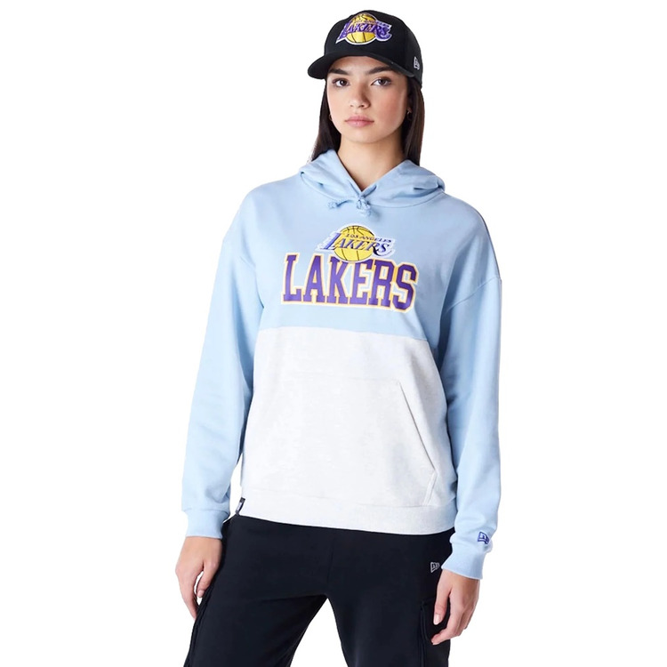 Ajouter au panier New Era NBA Womens LA Lakers Oversized Pullover Hoodie "Pastel Blue" New Era NBA Womens LA Lakers Oversized Pullover Hoodie "Pastel Blue"