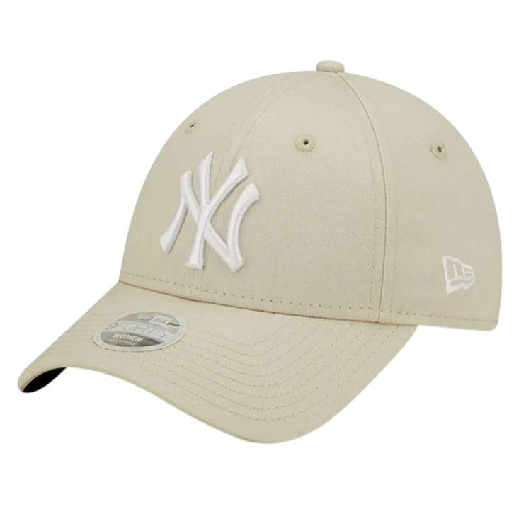 New Era Wmns NY Yankees League Ess 9FORTY Adjustable Cap "Light Beige"