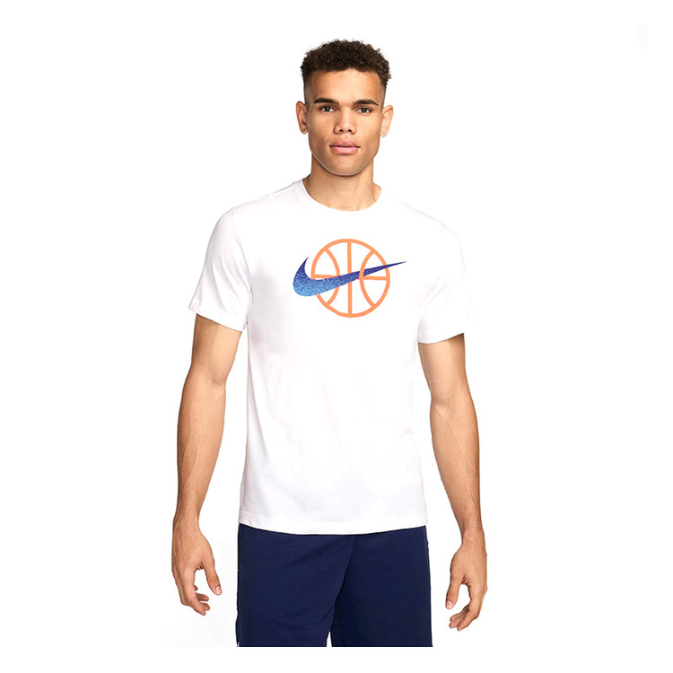 T-shirt Nike Dri-FIT Basket "White"