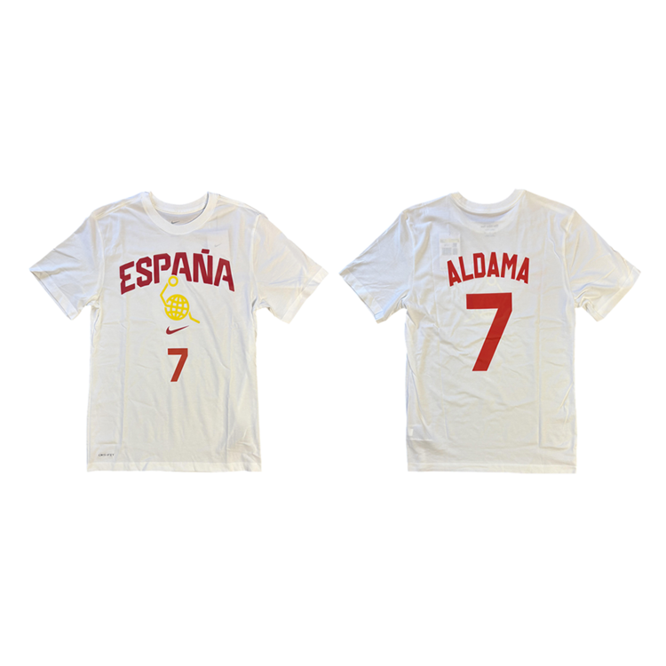 Ajouter au panier Nike Camiseta España Basket  # 7 ALDAMA # "White Gym Red" Nike Camiseta España Basket  # 7 ALDAMA # "White Gym Red"