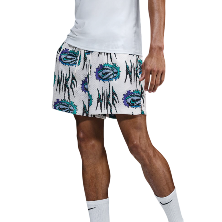 Nike Practice Mesh 5" Dri-FIT Basketball Shorts "White"