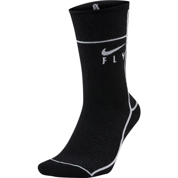 Ajouter au panier Nike SNKR Sox Swoosh Fly Basketball Crew Socks "Black" Nike SNKR Sox Swoosh Fly Basketball Crew Socks "Black"