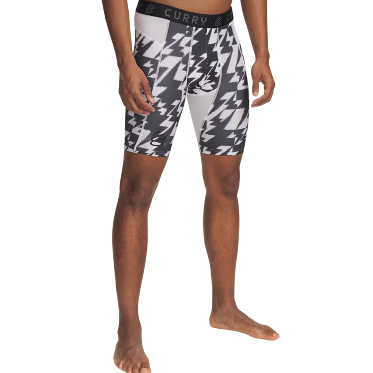 Pantalón corto estampado Curry HeatGear® "White"