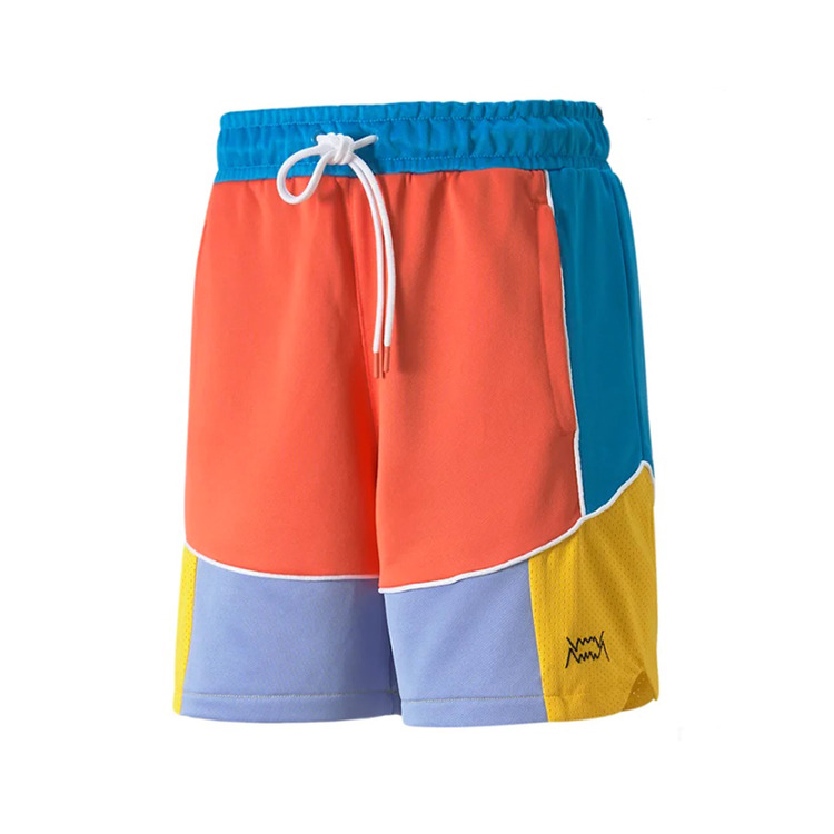 Ajouter au panier Puma Basketball Drop Step Short "Bleu Azur-Hot Coral" Puma Basketball Drop Step Short "Bleu Azur-Hot Coral"