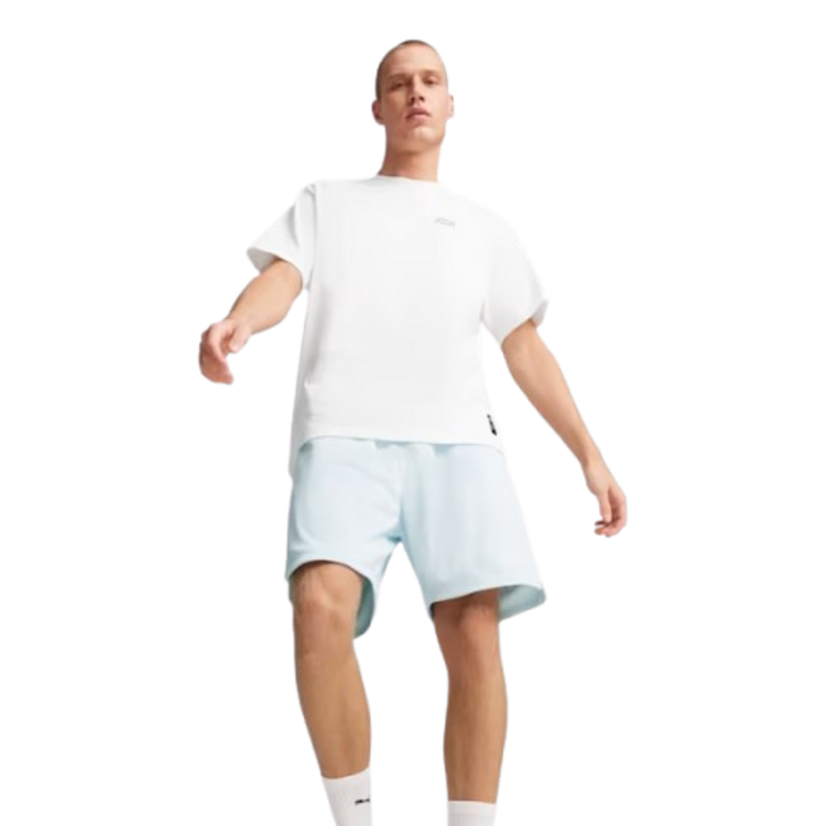 Puma Basketball Jaws EMB Core Tee "White"