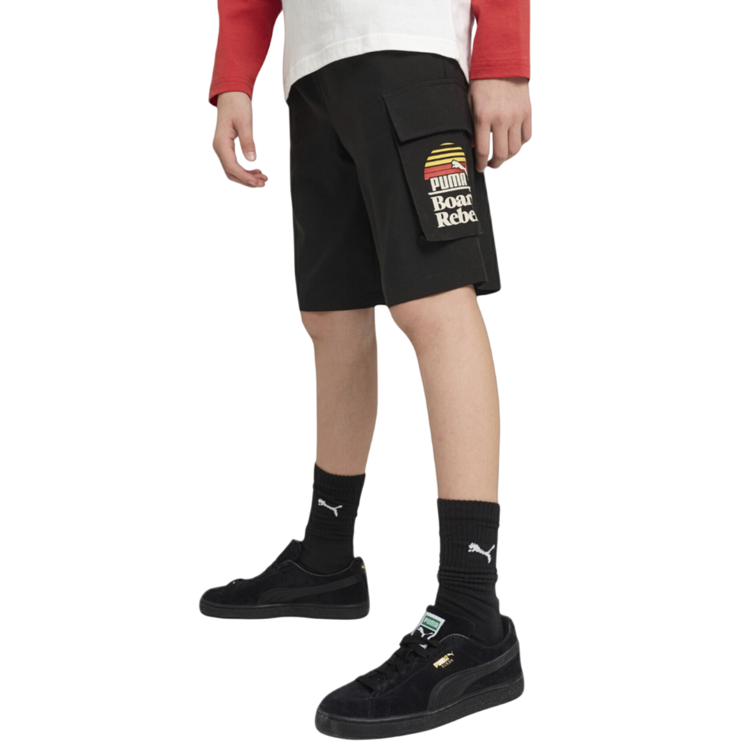 Ajouter au panier Puma Cargo Chino Shorts Boys "Black" Puma Cargo Chino Shorts Boys "Black"