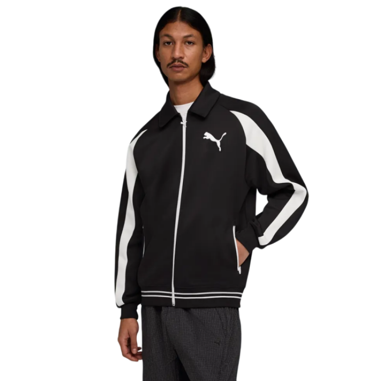 Puma Chaqueta deportiva T7 Relaxed Big Cat DK "Black"