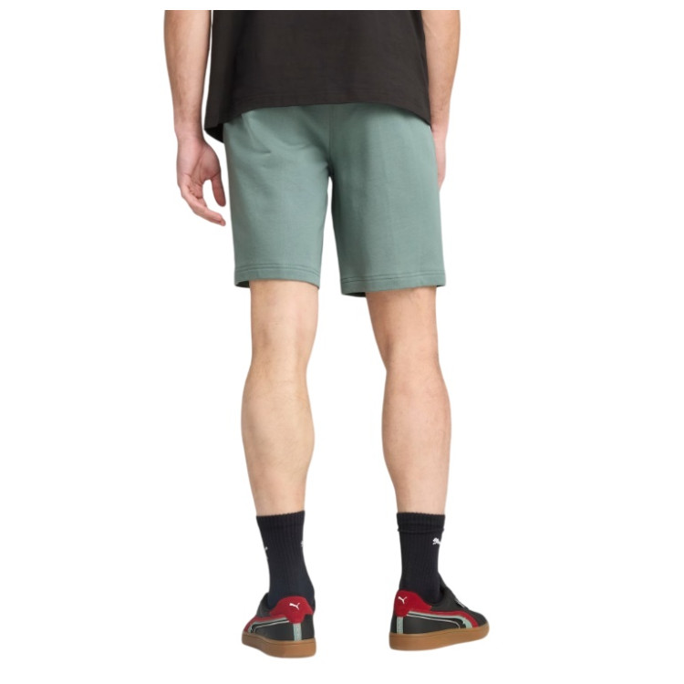 Puma ESS ELEVATED Shorts 9" TR "Green Moon"