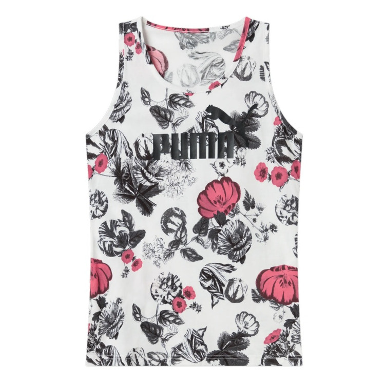 Puma ESS+ Floreal AOP Tank " White"