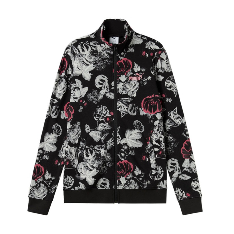 Puma ESS+ Floreal AOP Track Jacket "Black"