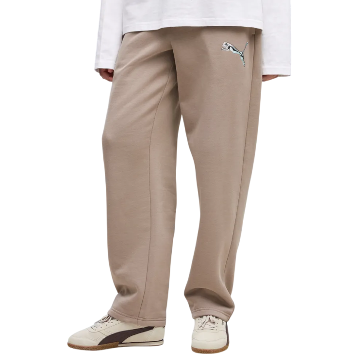 Puma ESS LOGO LAB Comfort Pants FL "Mouse Gray"
