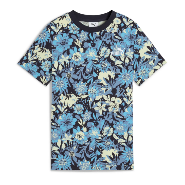 Puma ESS NATURE 2.0 AOP Tee G "Cool Blue"