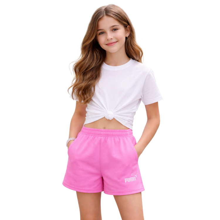 Puma ESS Rhinestone SHORTS TR G "Mauve Pop"